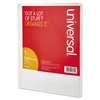 Universal One Write & Erase Index Tabs, White UNV20815